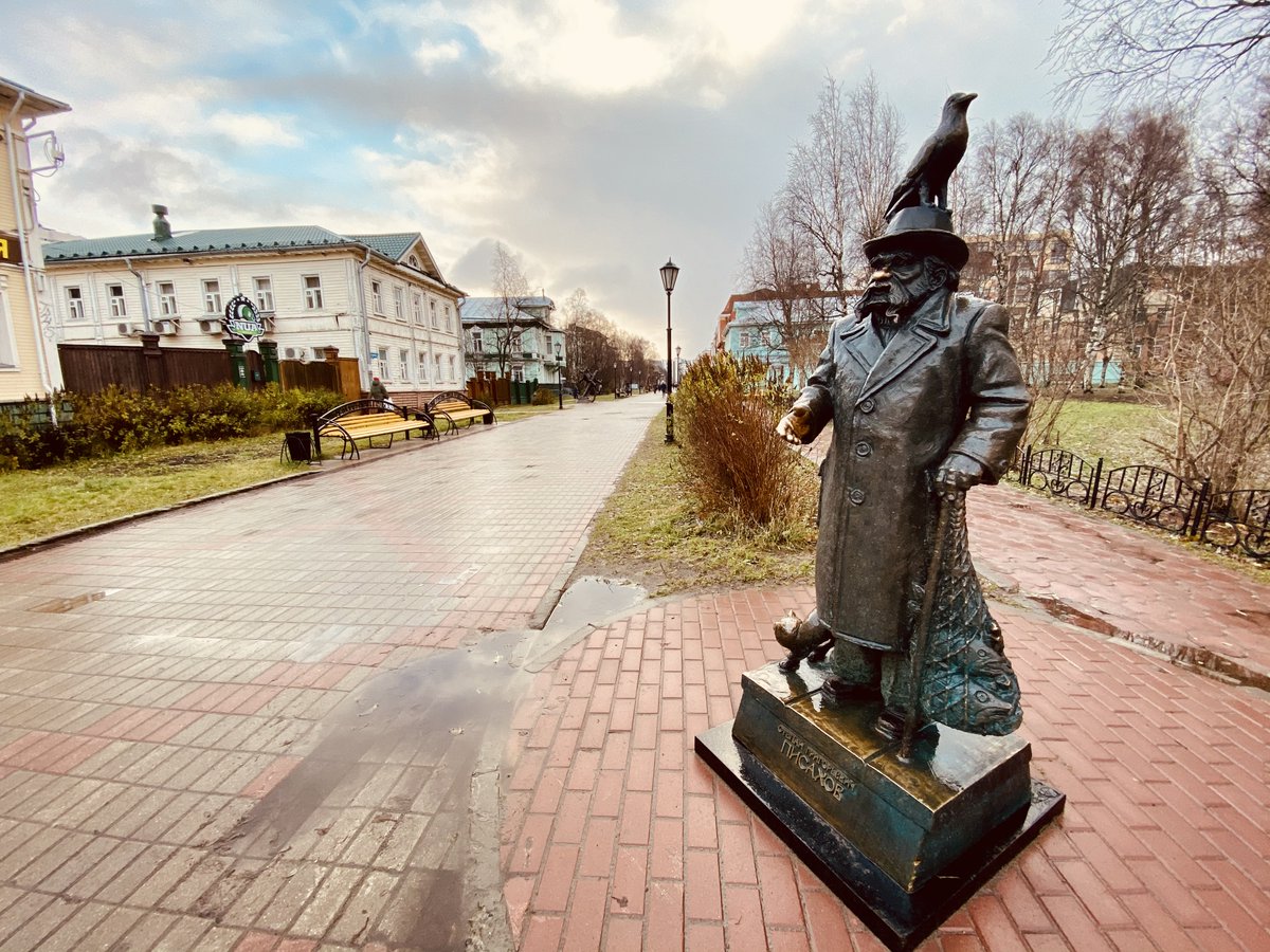 Улицы Архангельска Фото
