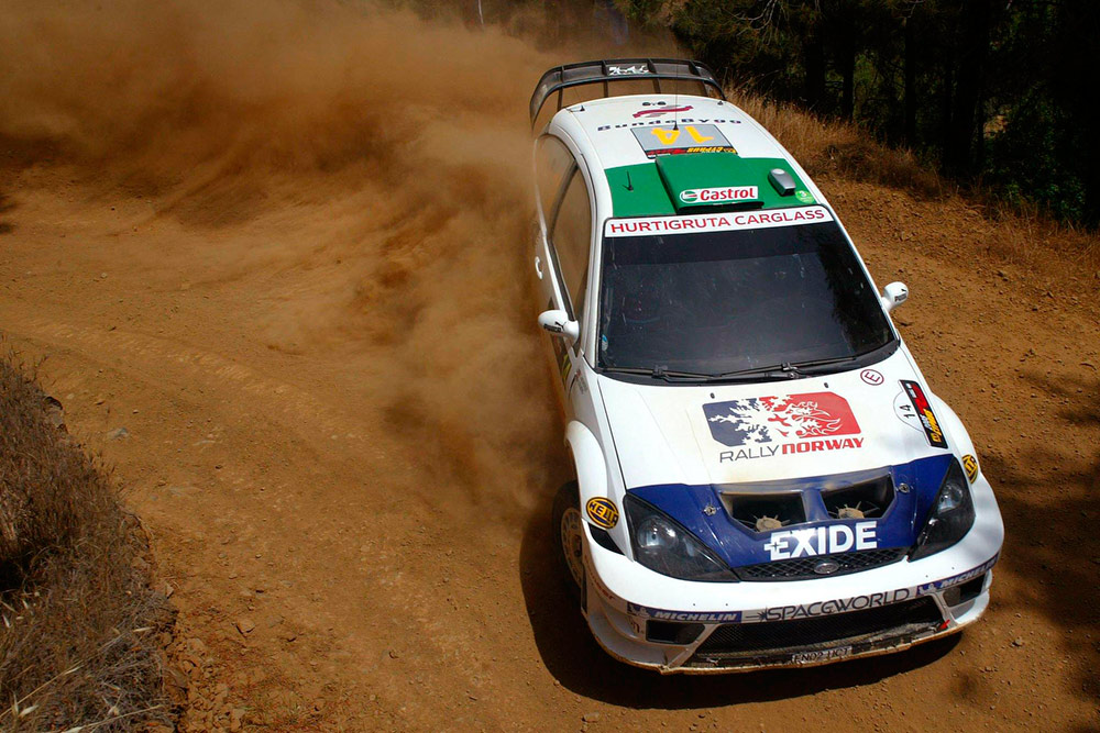 Хеннинг Сольберг и Като Менкеруд, Ford Focus RS WRC '04 (EN02 UCT), ралли Кипр 2005