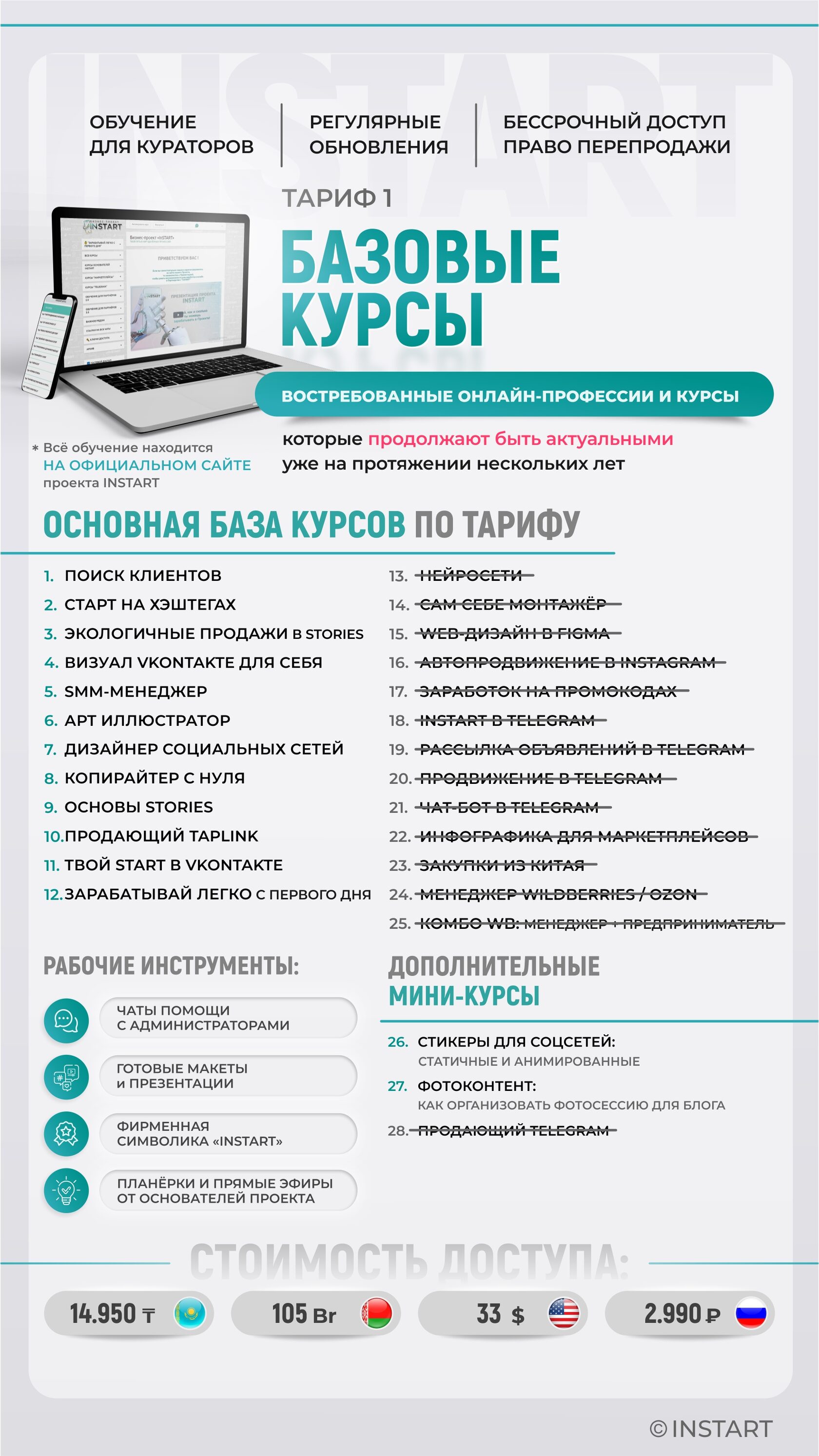 Стать куратором школы онлайн-профессий БИЗНЕС-ПРОЕКТА InSTART