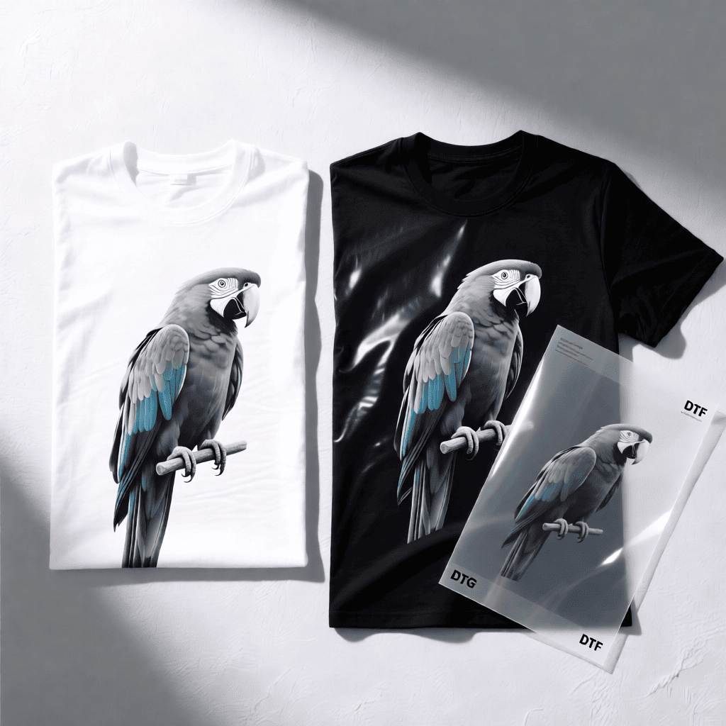 DTF и DTG печать отличия