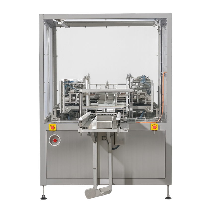 Automatic sausage declipper for ChMPZ Meat Processing Plant