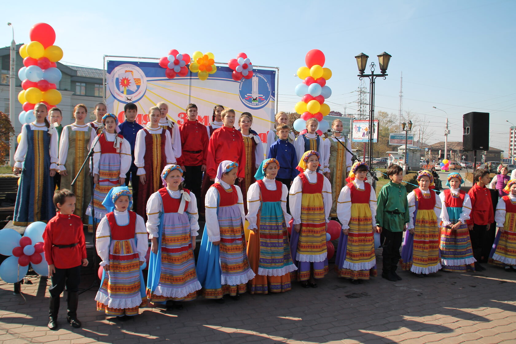 Праздник в октябрьском