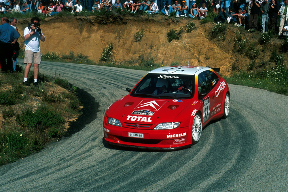 Хесус Пурас и Марк Марти, Citroën Xsara WRC (32 CSP 92), ралли Тур де Корс 1999