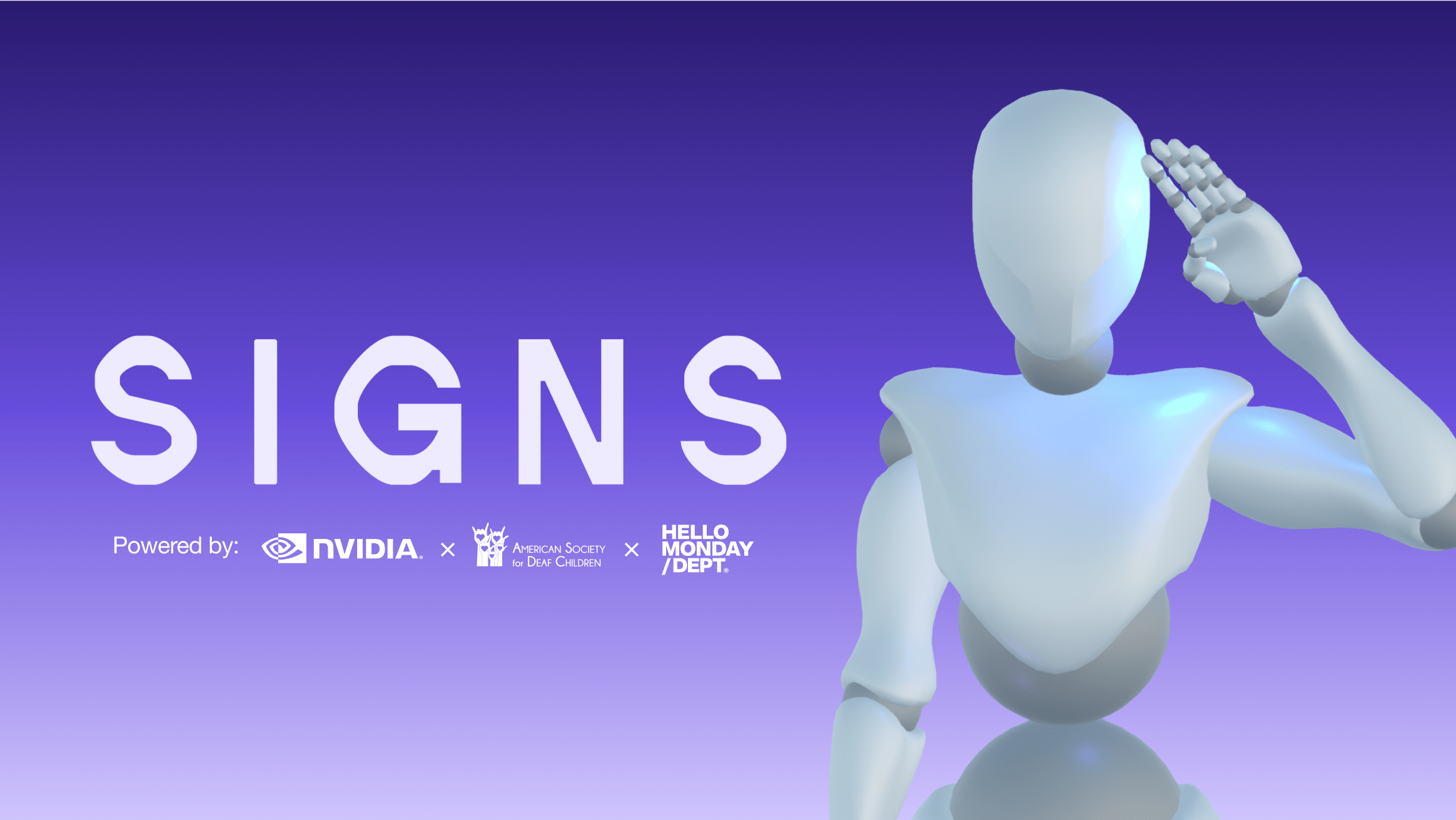 Nvidia, запуск, ИИ-платформа, Signs, американский жестовый язык