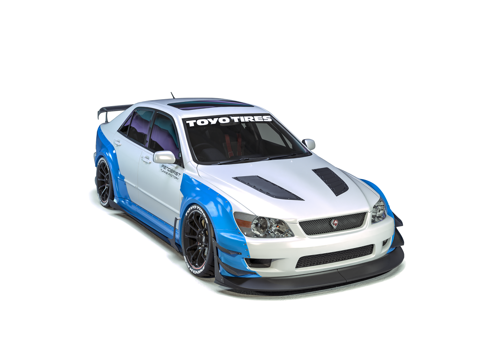 Full FENDERIST SPEC R GRIP kit / WIDE BODY KIT TOYOTA ALTEZZA / LEXUS