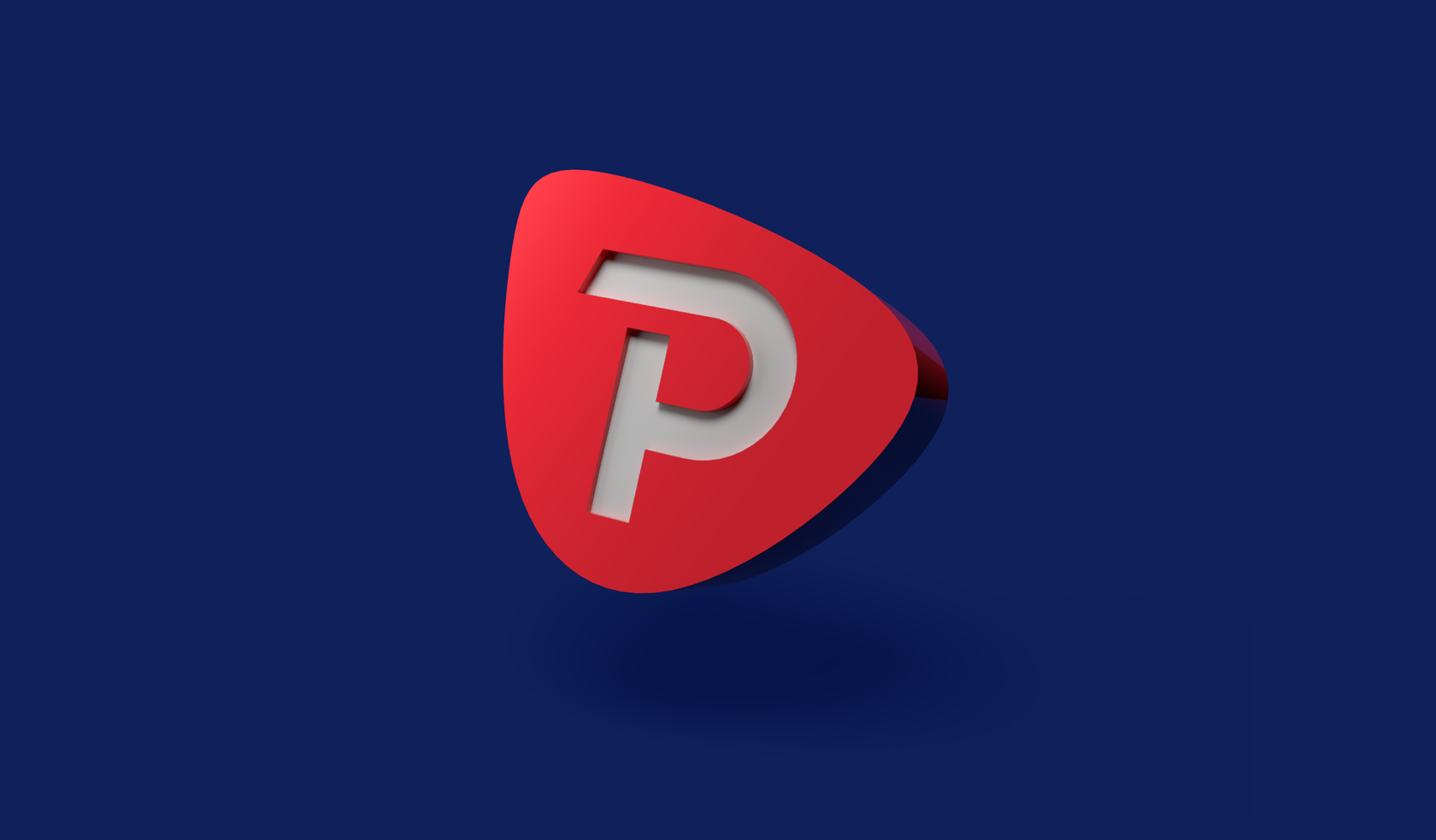 Pepperstone fintech 3d logo design