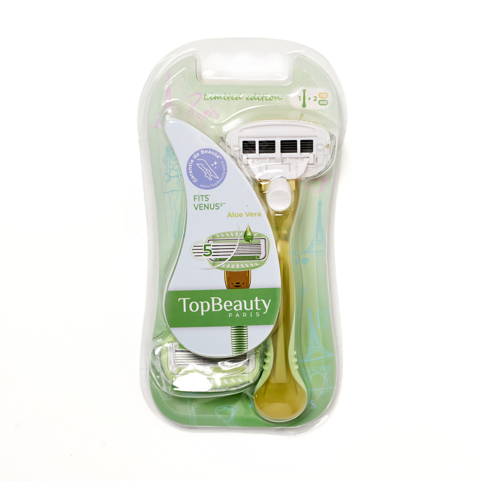 Topbeauty paris. Бритва +2 сменные кассеты TOPTECH Razor 3. Бритва зеленая. Бритва зелёная сменная. Корейская бритва салатовая.