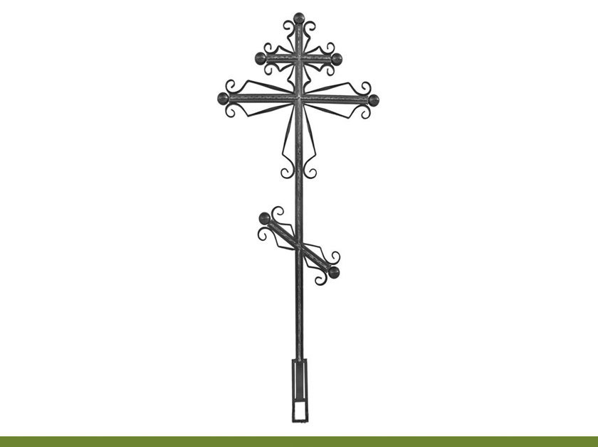 Крест на могилу в Томске.