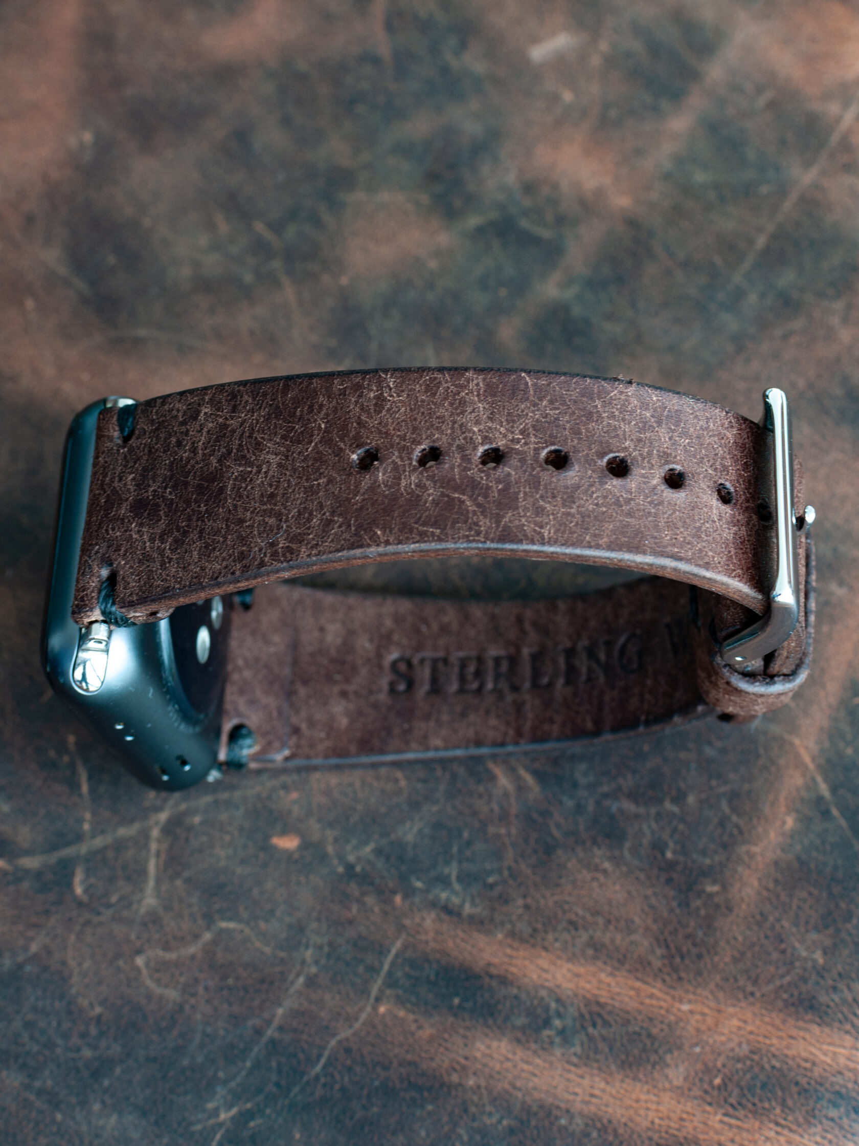 Купить часовой ремешок ручной работы