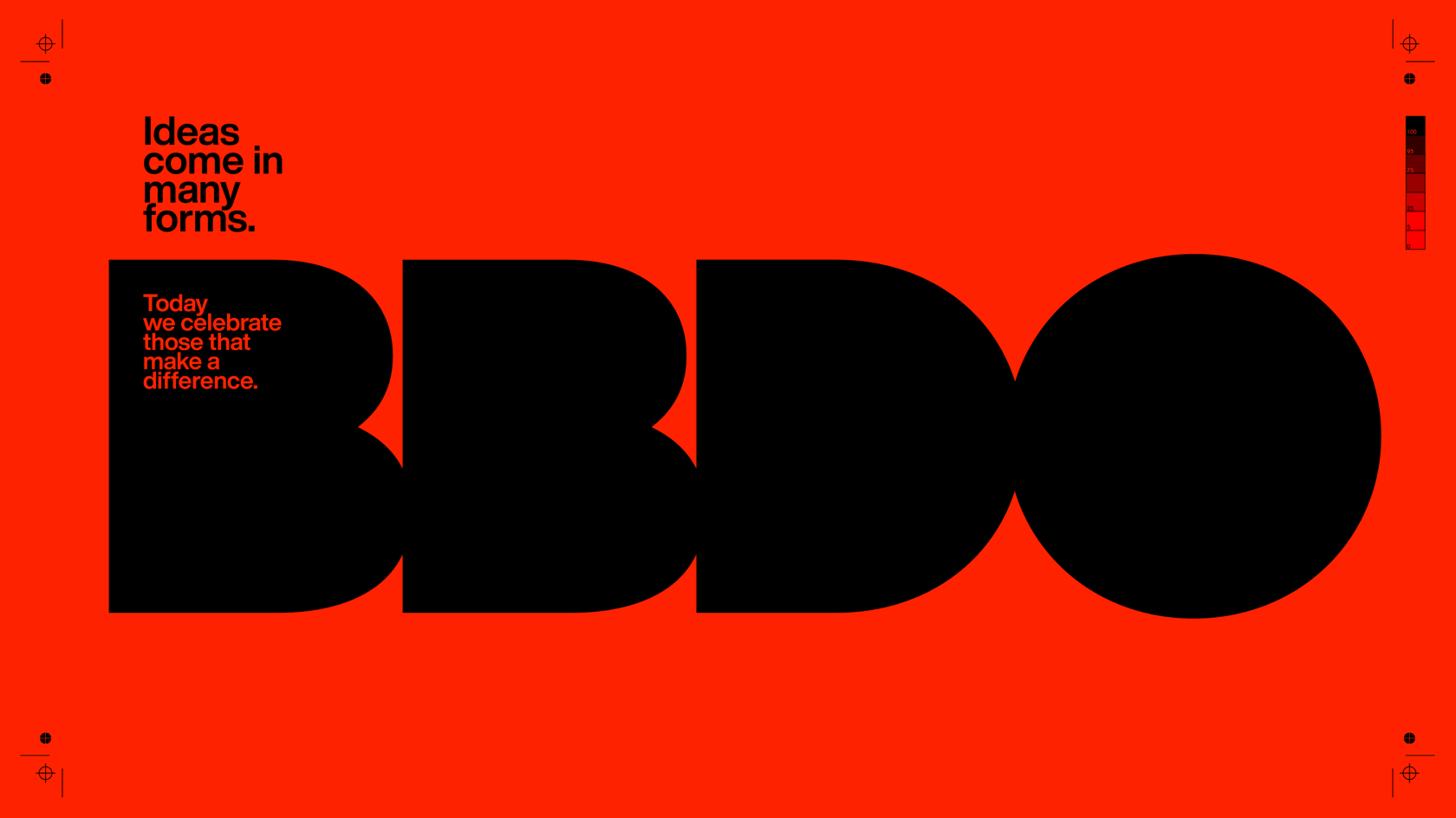 BBDO logo - Ideas come in many forms.