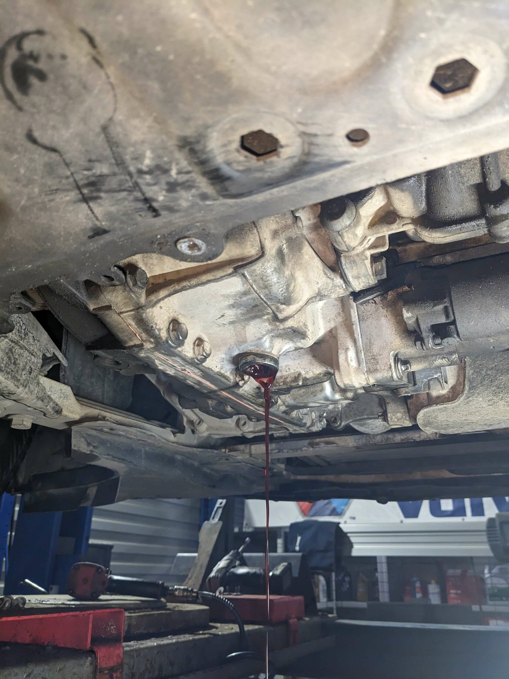 Выставление уровня масла при 50-60 градусах