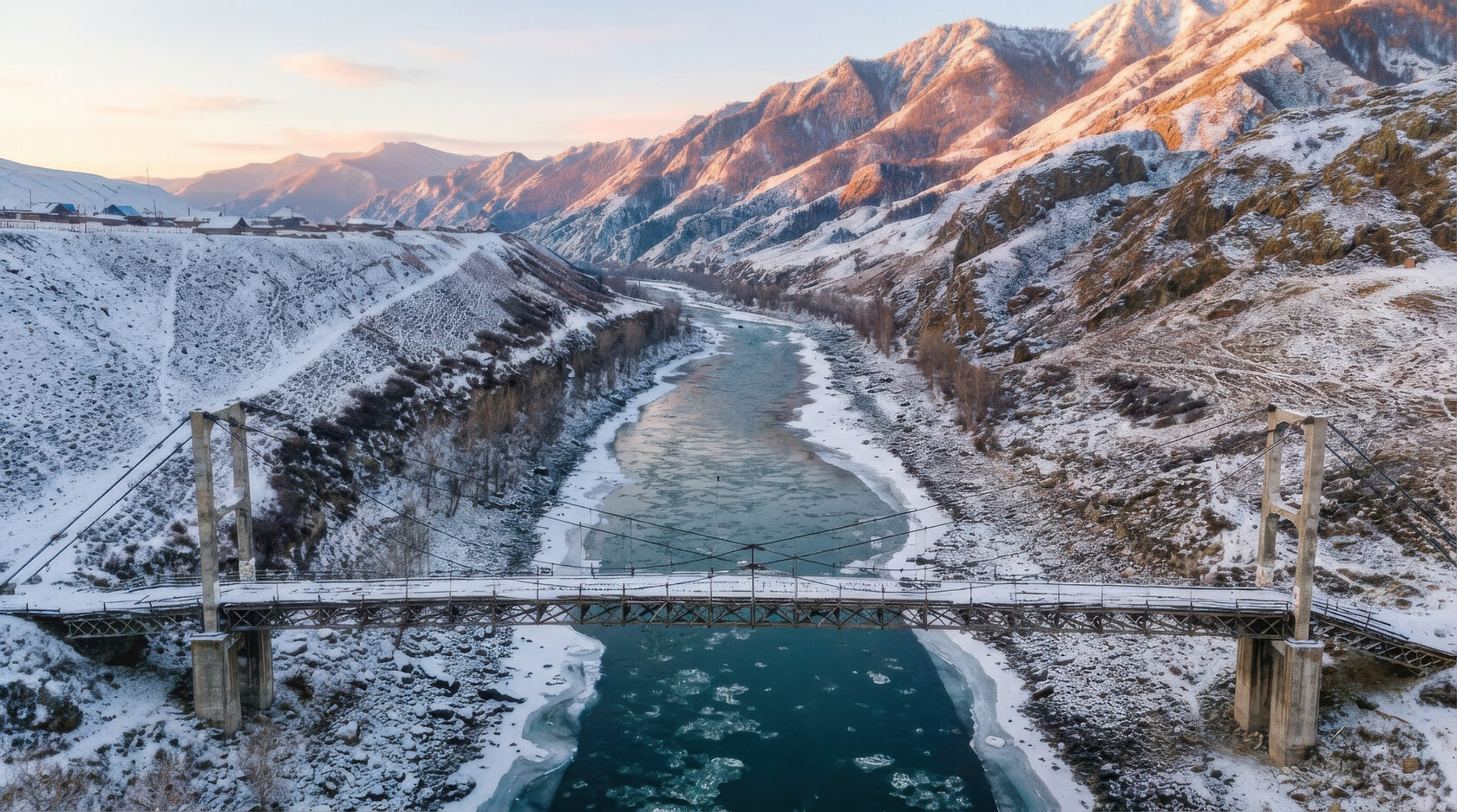 зимнее путешествие в самое сердце Чуйского тракта в Иню
