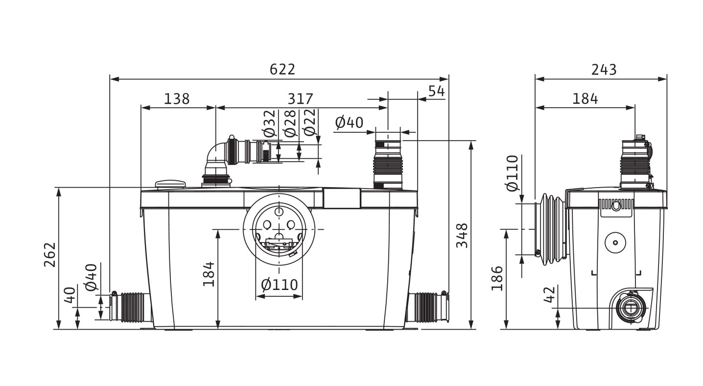 Насос Wilo HISEWLIFT 3-35