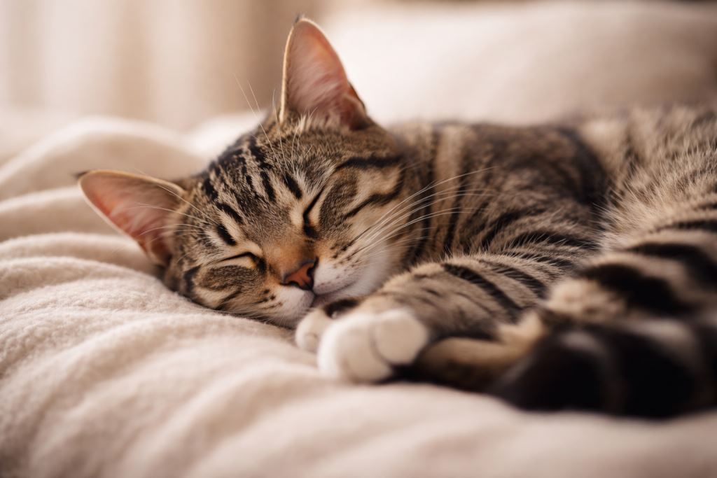 Почему моя кошка так много спит