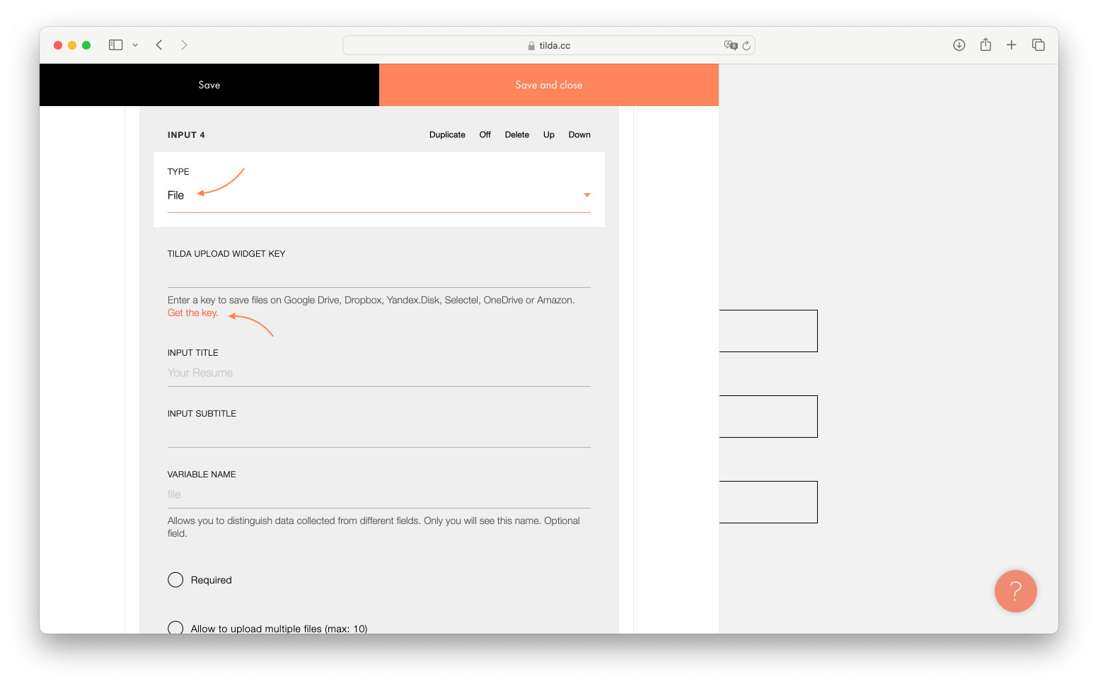How To Upload Files To Online Forms │ Tilda Help Center