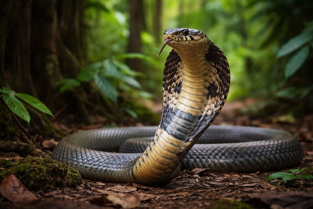 10 интересных фактов о королевской кобре