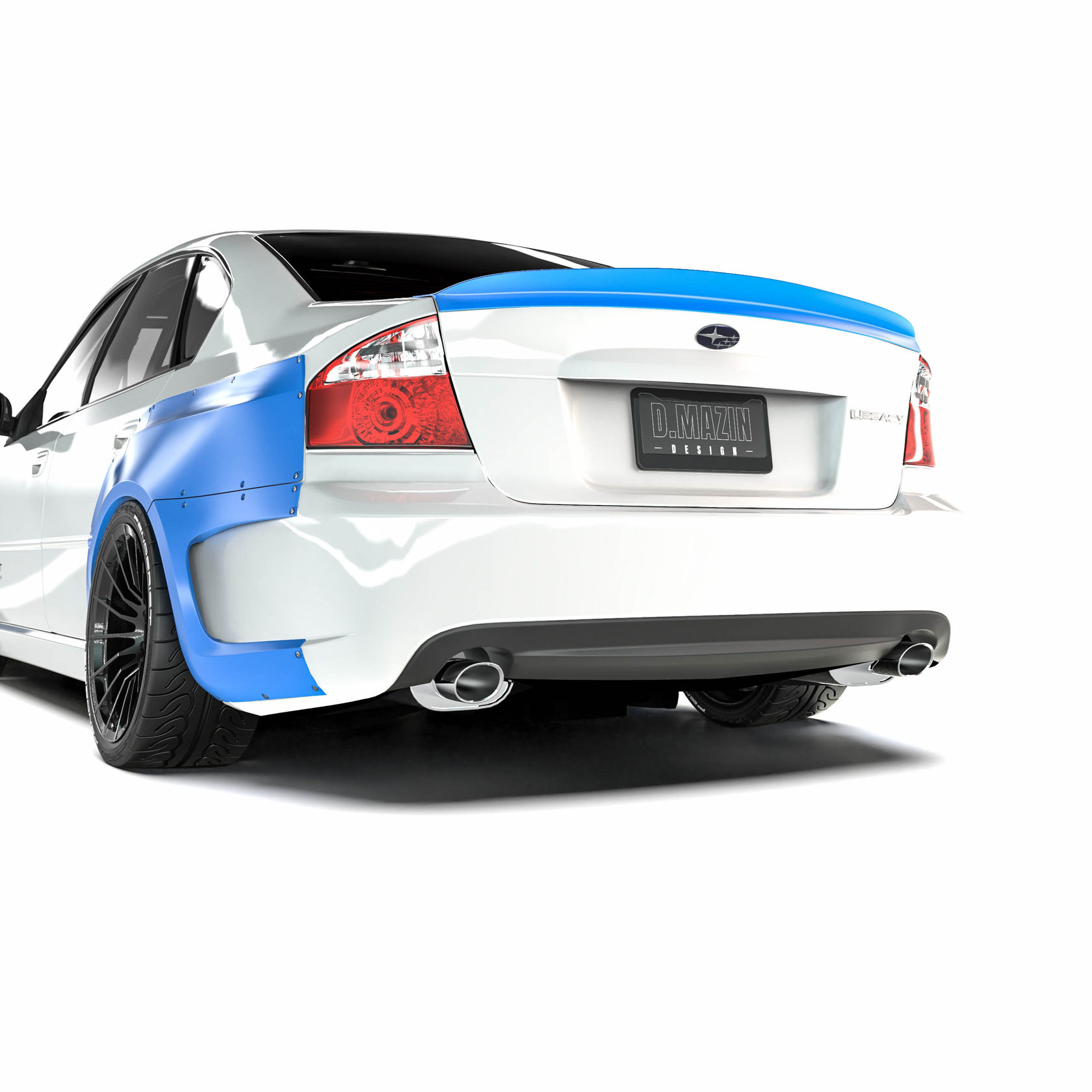 FENDERIST SPEC S Fender Flares / WIDE BODY KIT SUBARU Legacy B4 0609