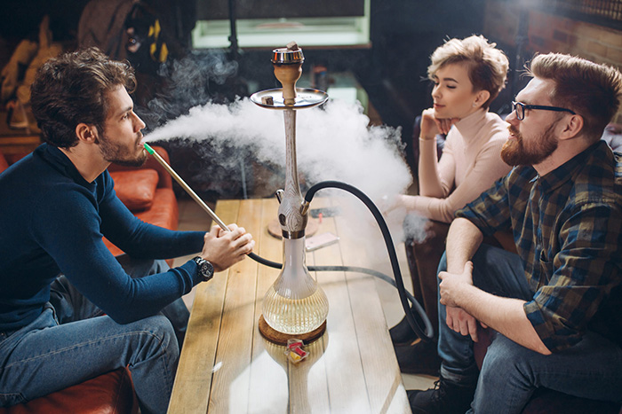 The evolution of hookah design