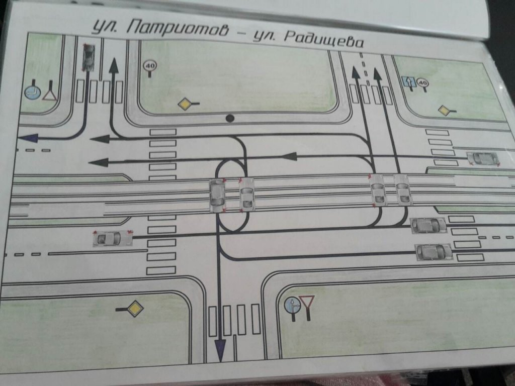 Город кемерово район южный схема проезда перекрестков