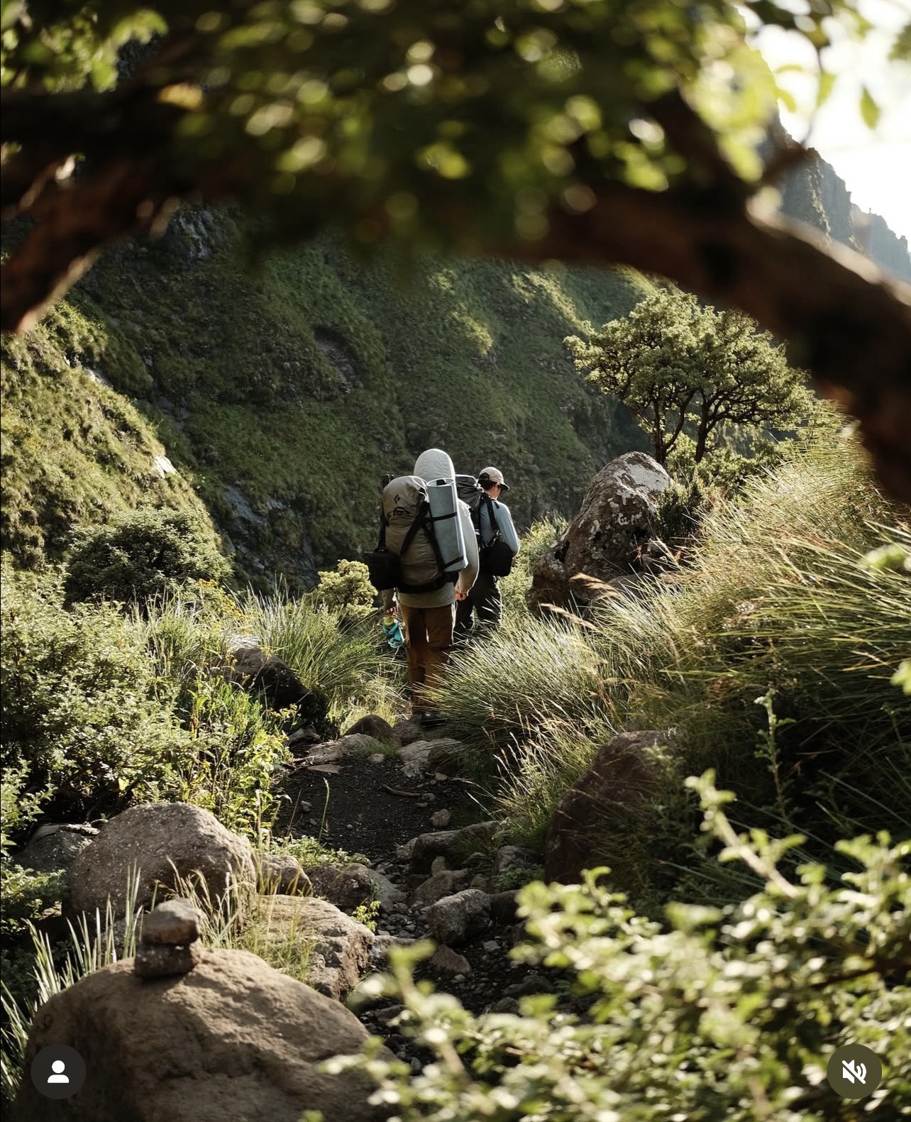 Треккинг к водопаду Tugela в Дракенсберге