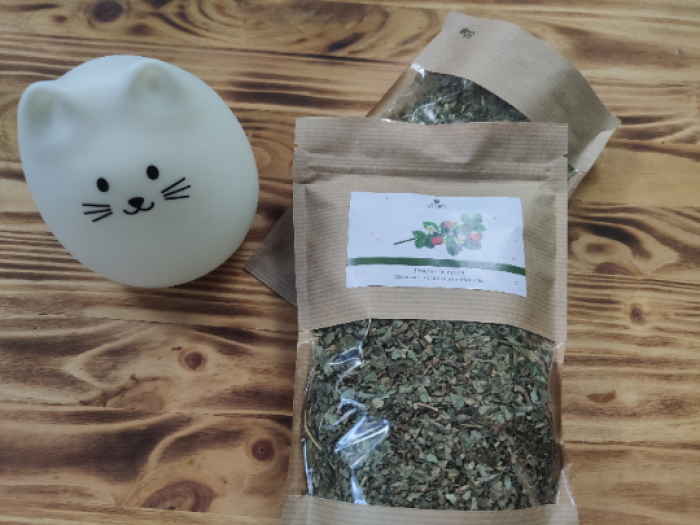 Seeds of Fragaria vesca herbal tea 50 gr — Wild Strawberry Dried Cut Leaves — 10 pcs