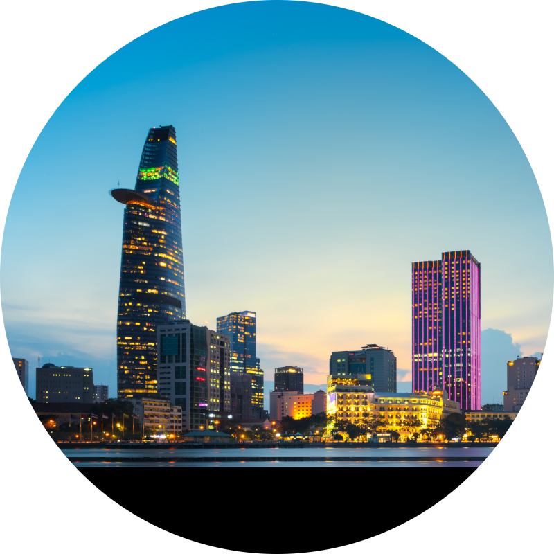 Небоскребы в Хошимине