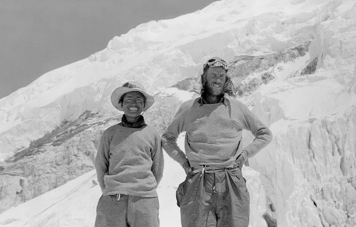 Фотография покорителей первых Эвереста