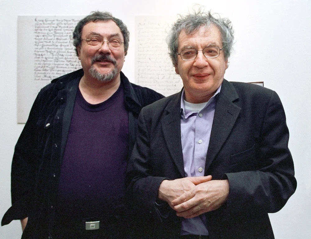 Виталий Комар (слева) и Александр Меламид