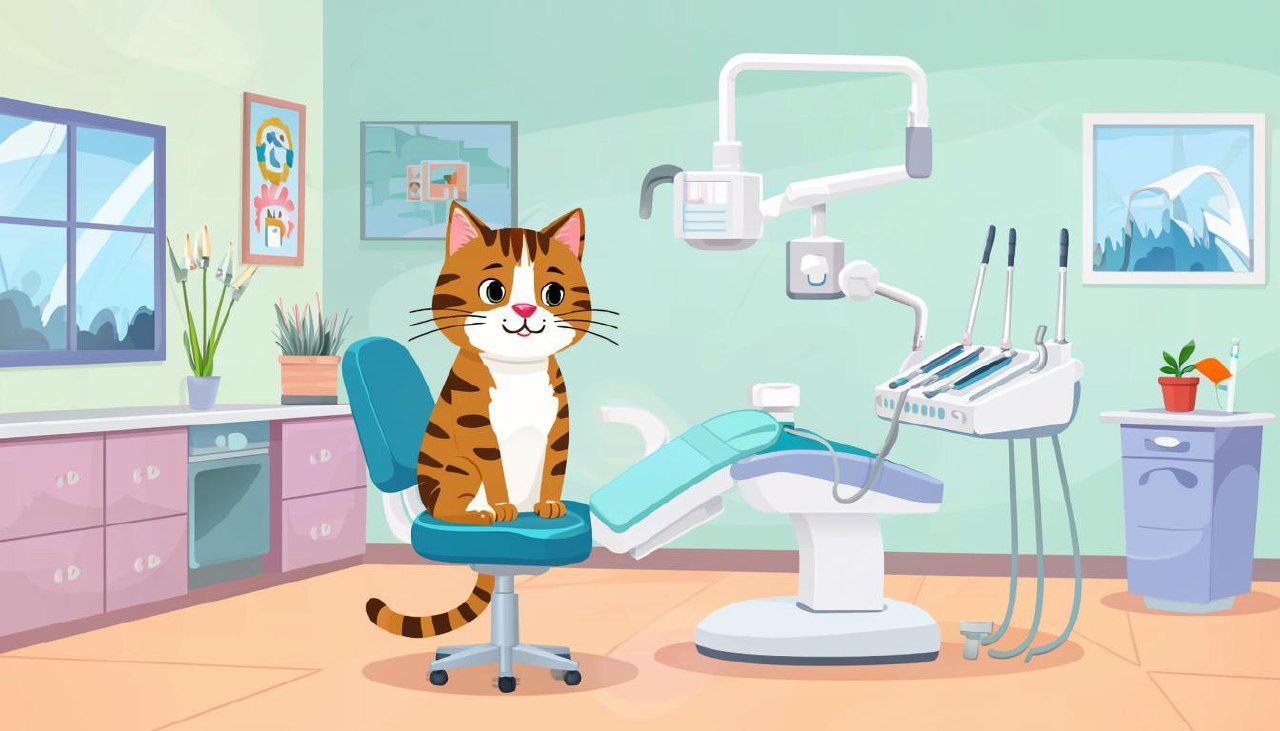 Удаление зубов у кошек