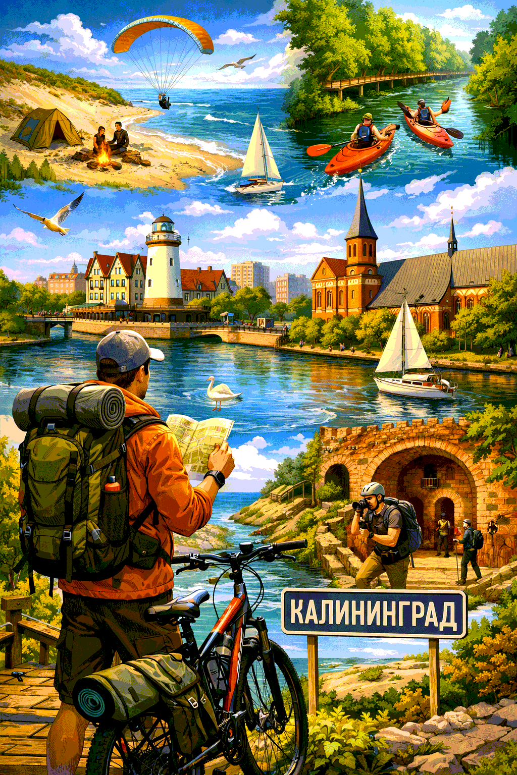 Самостоятельный отдых и активные развлечения в Калининграде