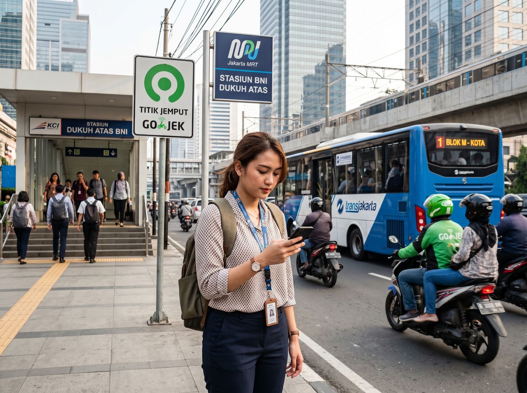 panduan memilih transportasi sehari-hari di Indonesia