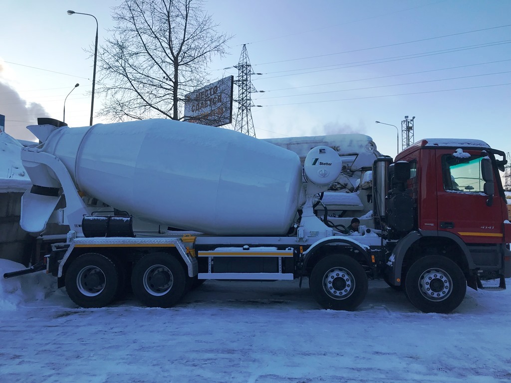 Купить Автобетоносмеситель Б У Мерседес