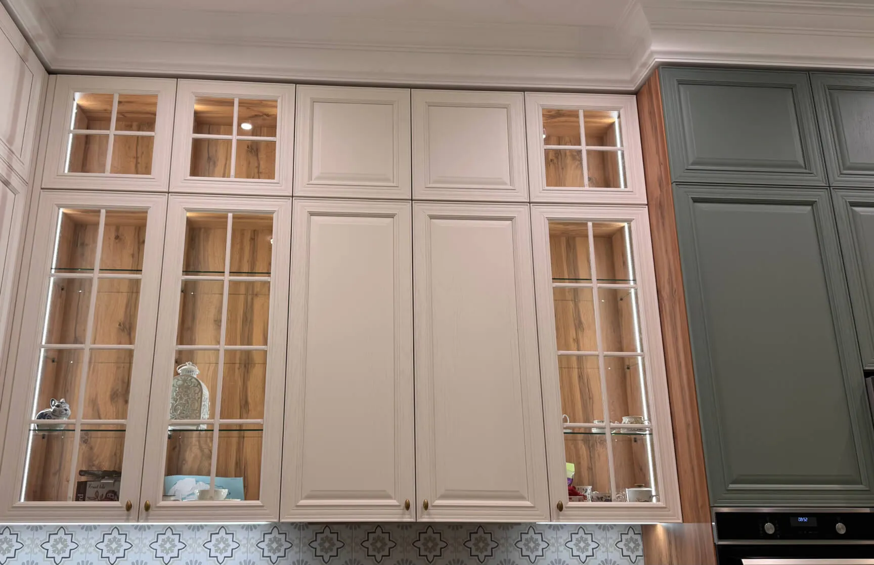 Кухня из массива дуба Аннет фото 4