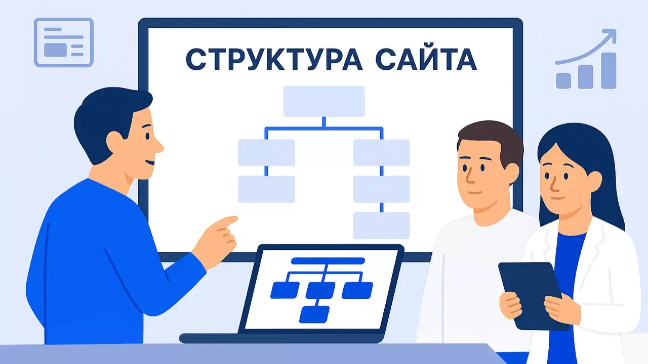 Команда Метриум разбирает схему сокращения глубины кликов на сайте