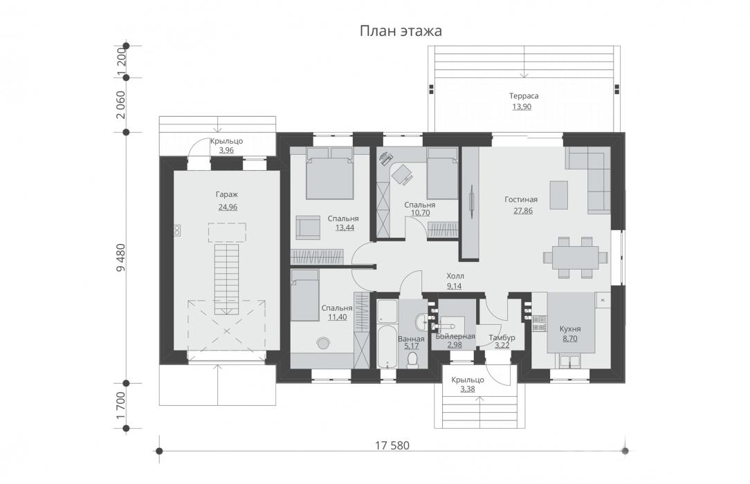 частный дом под ключ краснодар