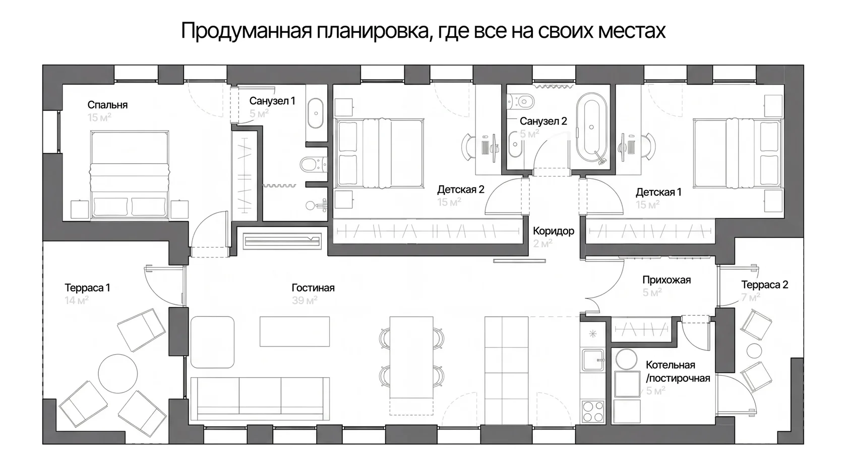 Планировка дома