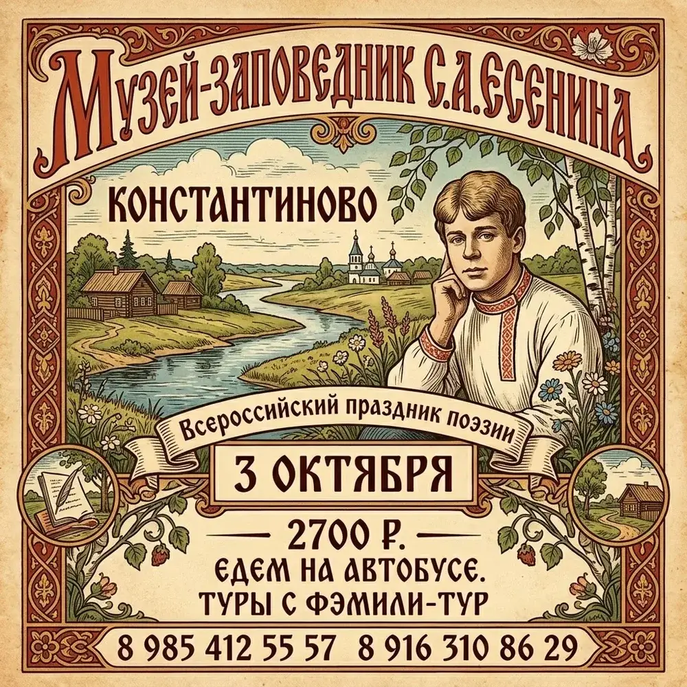 Праздник поэзии в Константинове