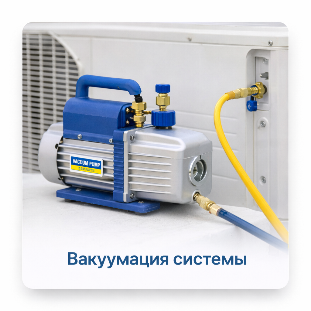 Вакуумация системы