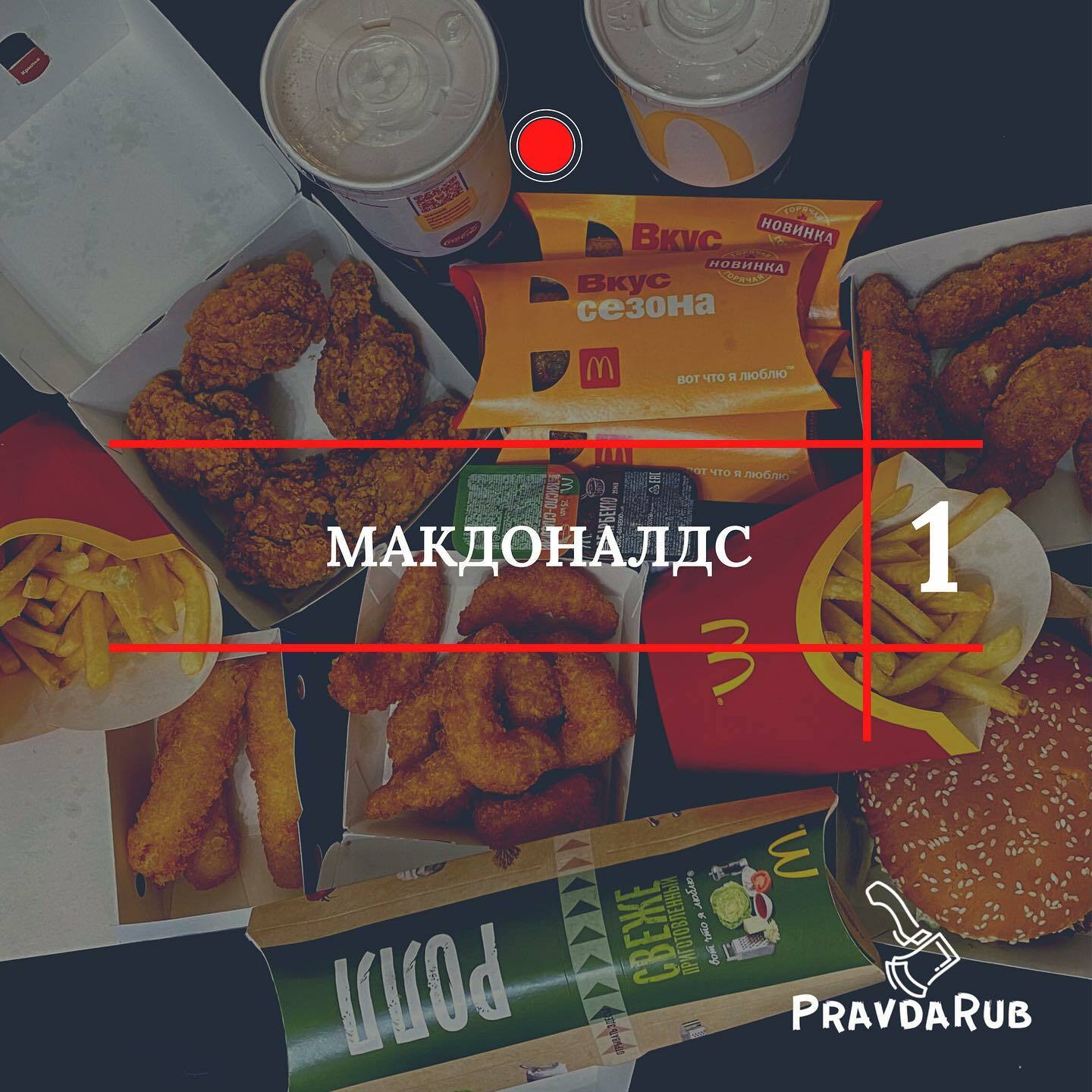 Макдоналдс - отзывы PravdaRub