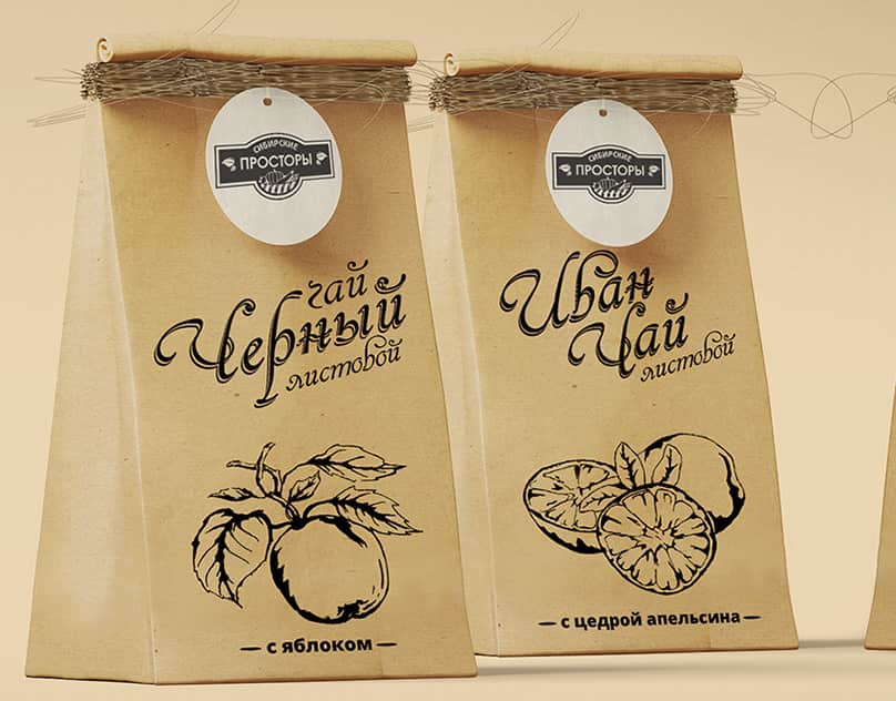 Наклейки на чай