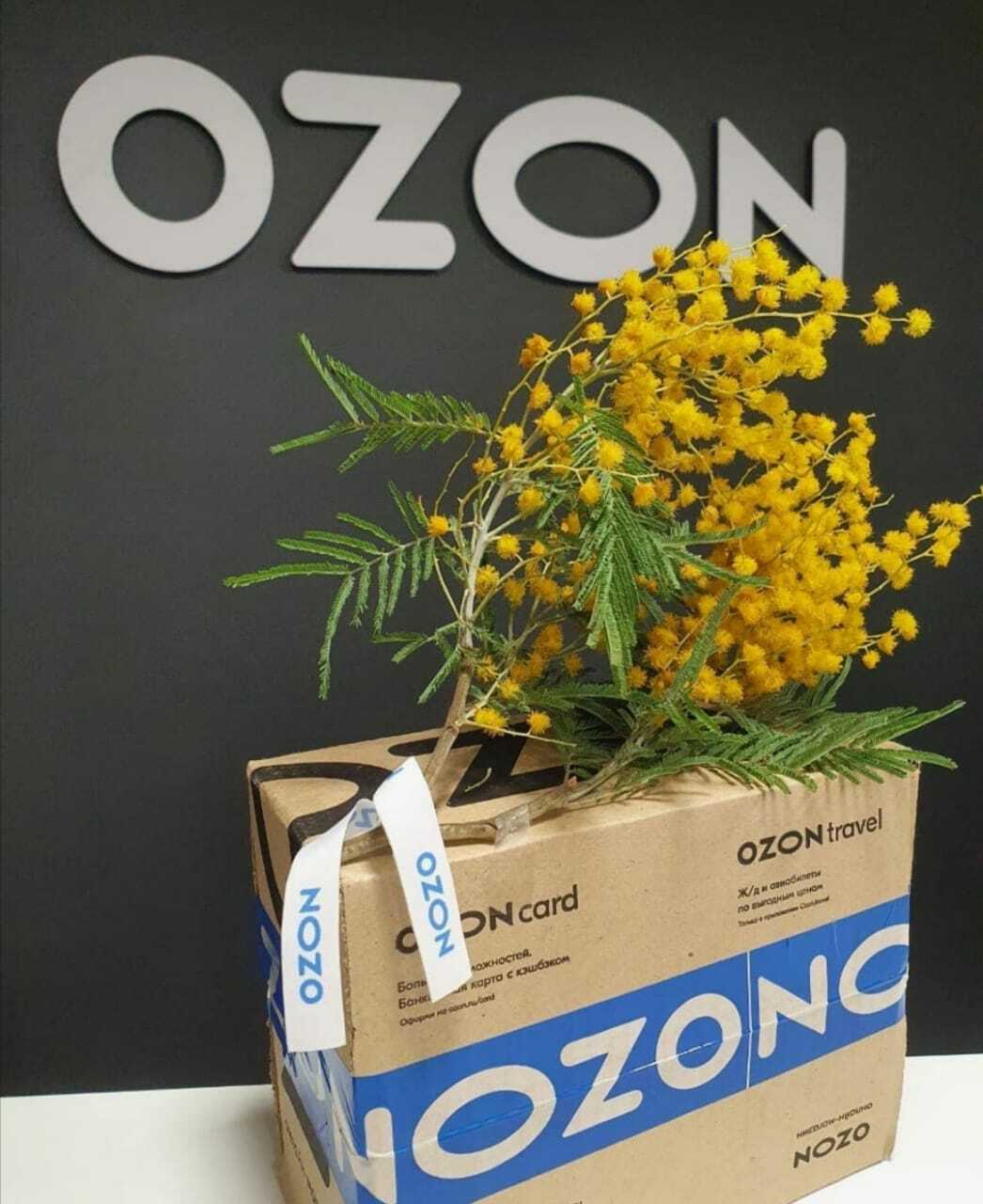 Печать и изготовление лент для букетов ozon