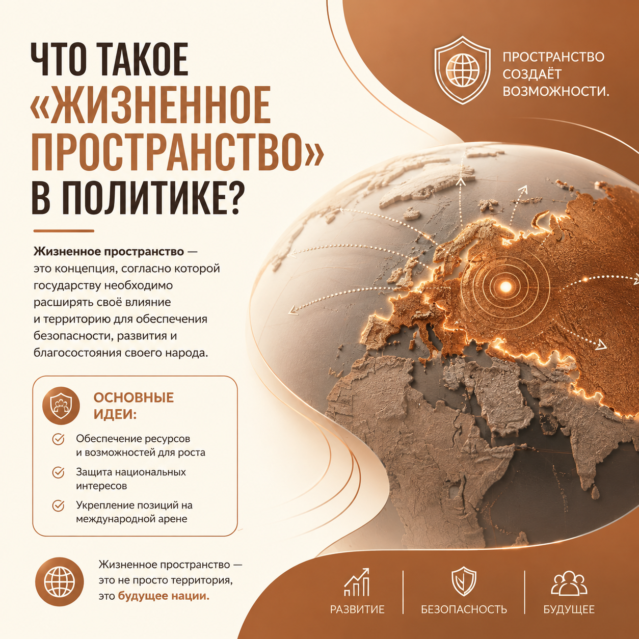 Жизненное пространство — что это такое в политике и истории