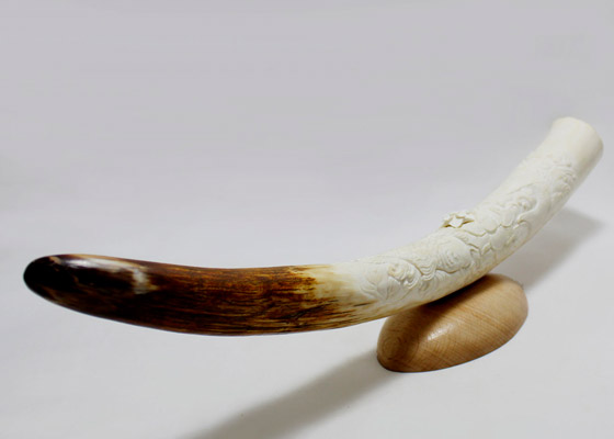 Коллекционные бивни мамонта - мастерская Mamont Art