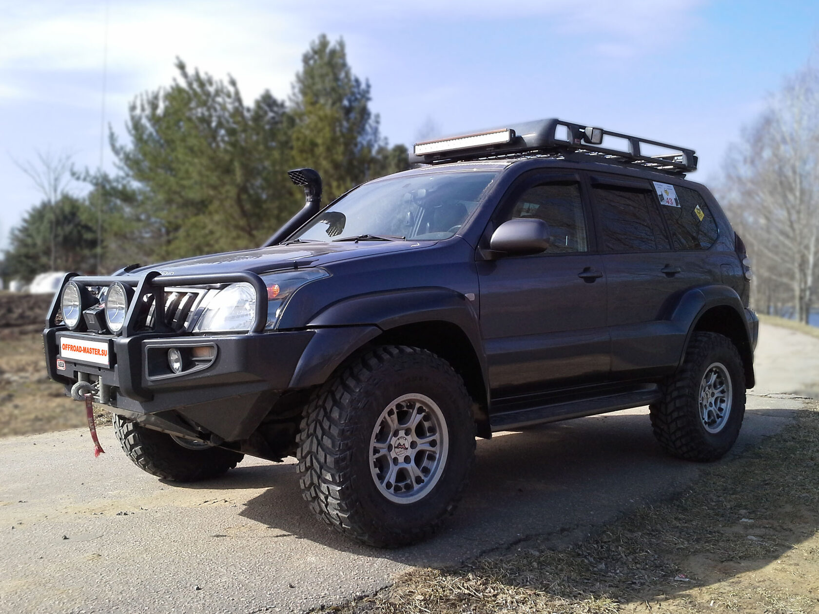 Toyota Land Cruiser Prado для бездорожья