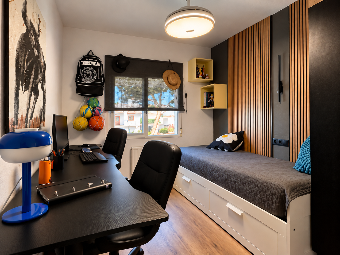 Dormitorio renovado