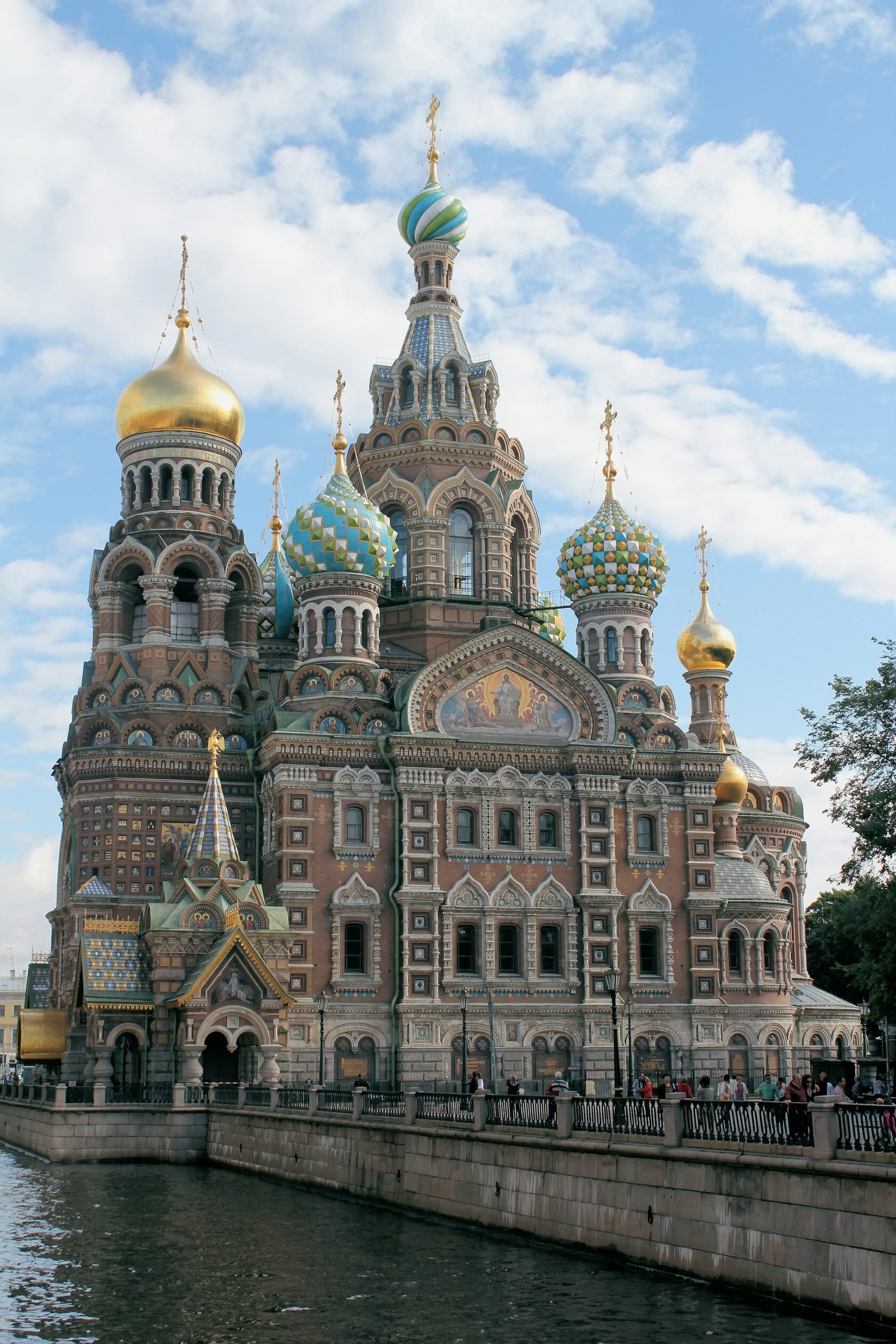 Храм Воскресения Христова на Крови (Спас на Крови), канал Грибоедова, Россия, Санкт-Петербург, набережная канала Грибоедова, 2Б