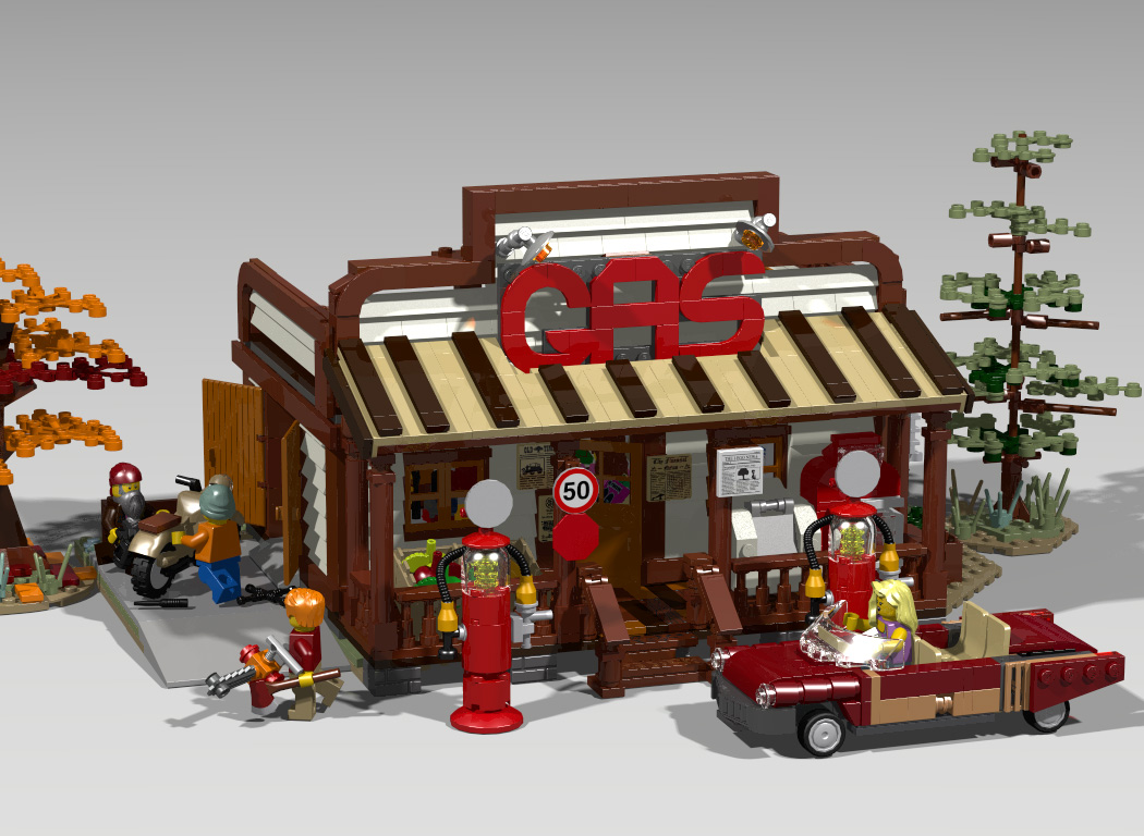 LEGO® Ideas, Gas Station