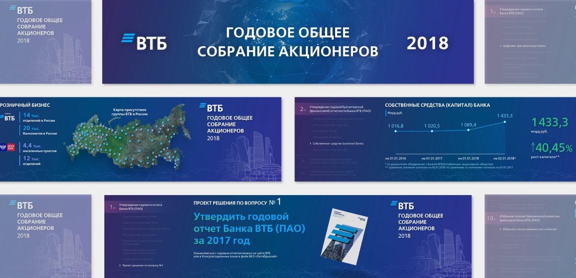 Презентация втб для инвесторов