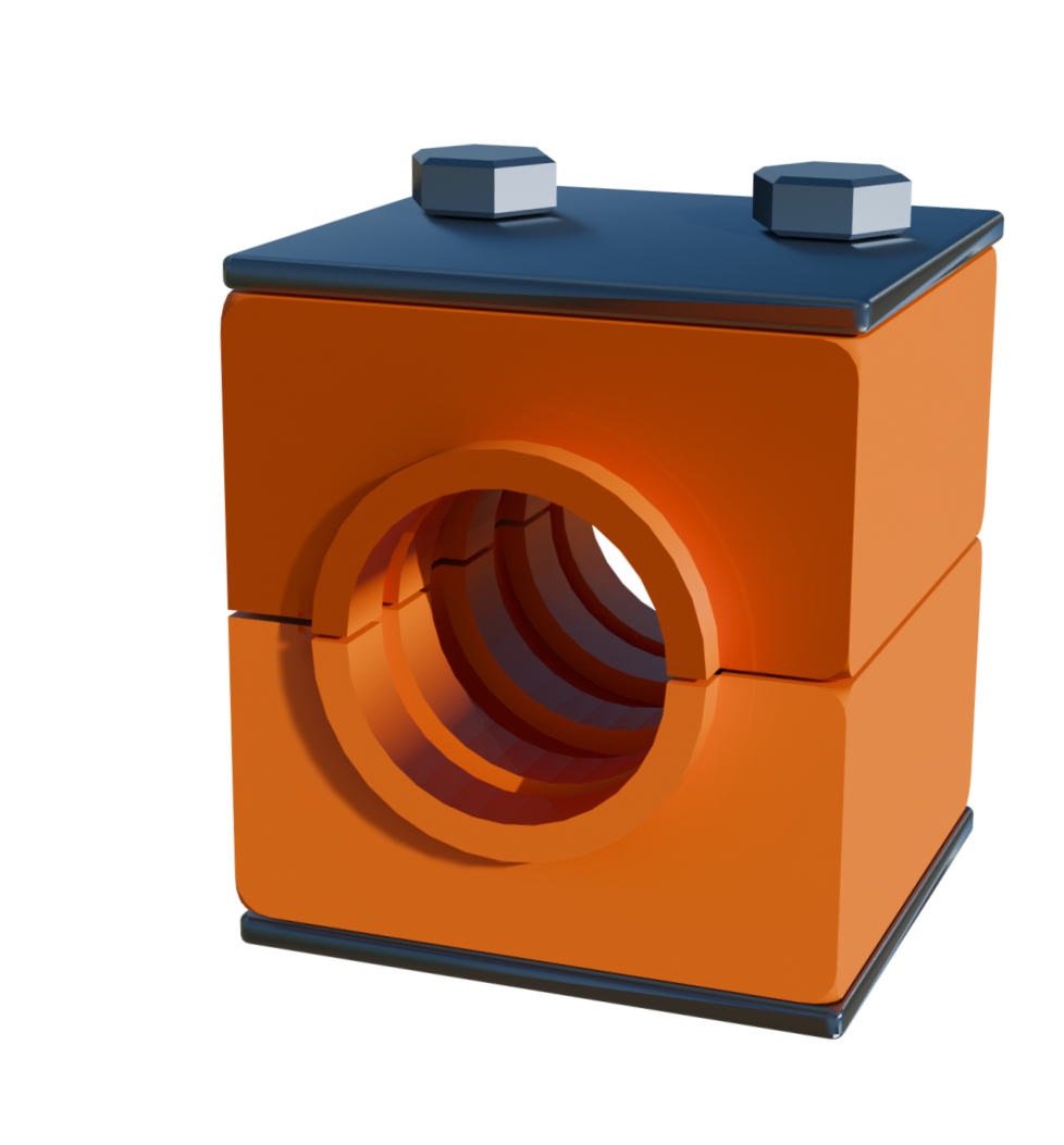 Зажимы (крепления) для труб DIN 3015 рвд ростов