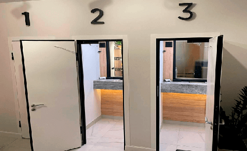 Офис с кабинками